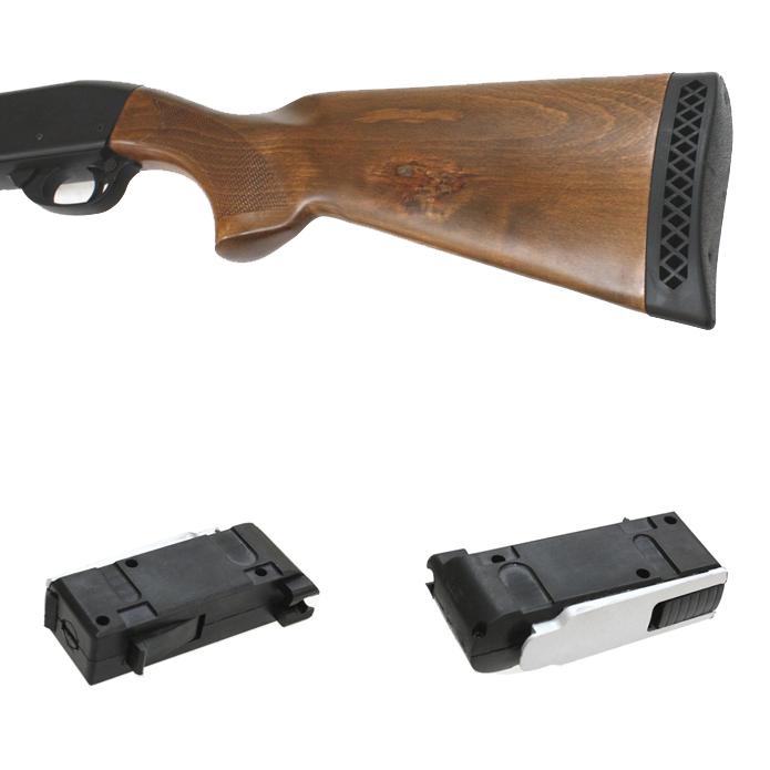 S&T M870 ミディアム リアルウッド エアーショットガン
