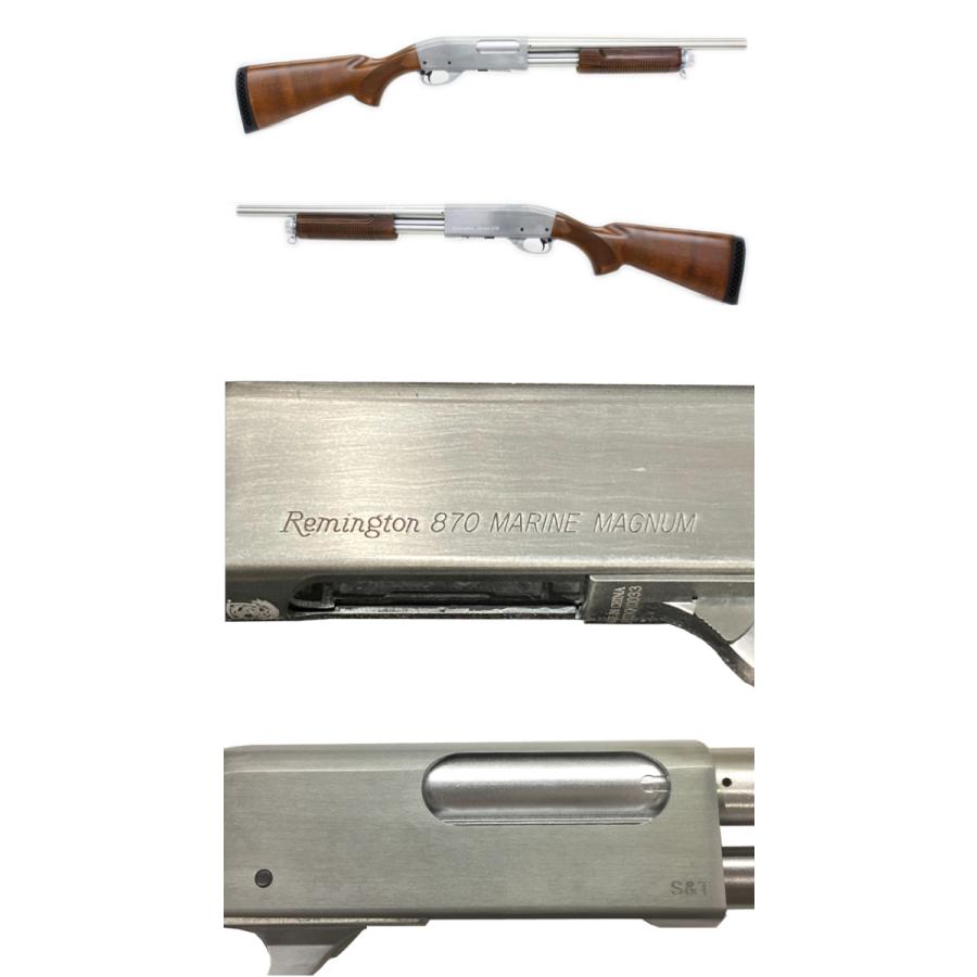 S&T M870 ミディアム リアルウッド エアーショットガン SV 