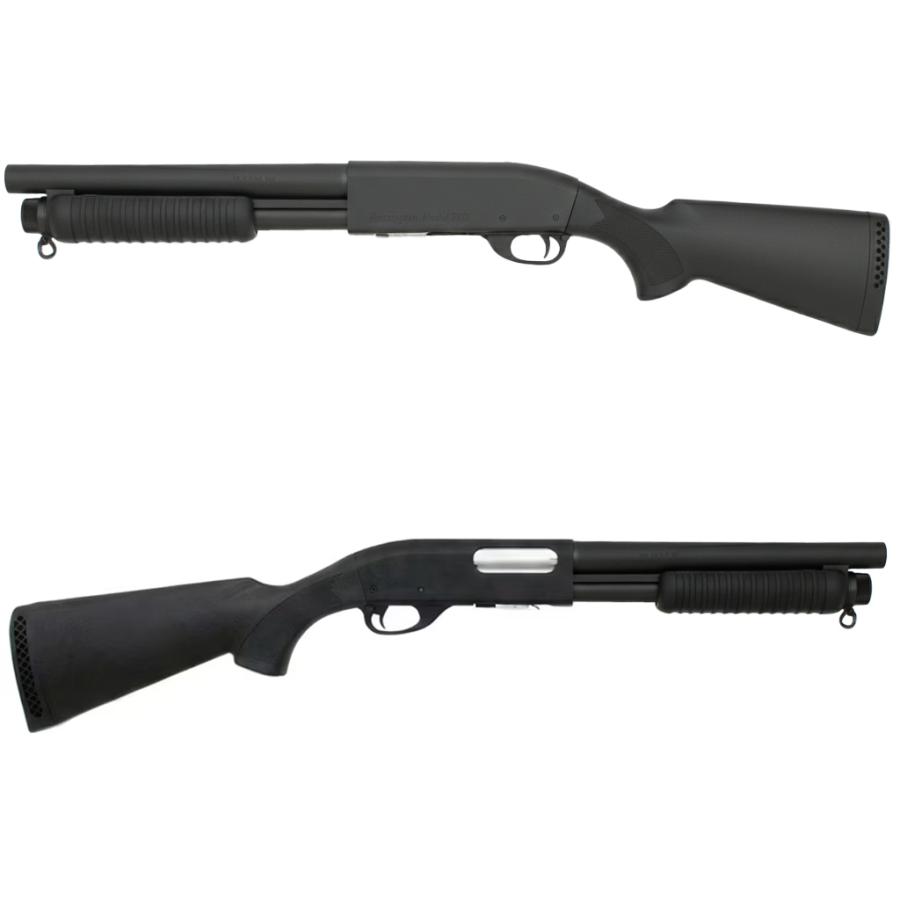S&T M870 ショート BK ピストルグリップ エアーショットガン 固定