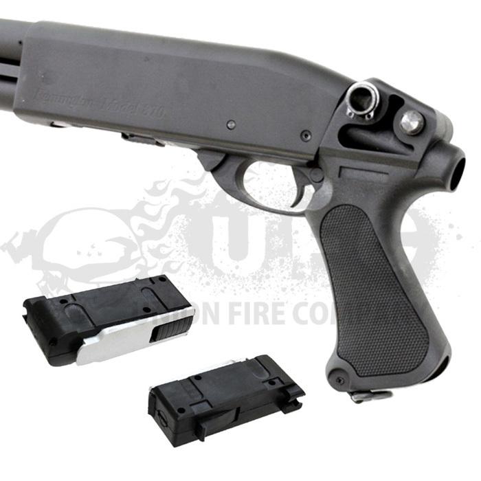 S&T M870 ショート エアーショットガン（レミントン刻印）BK