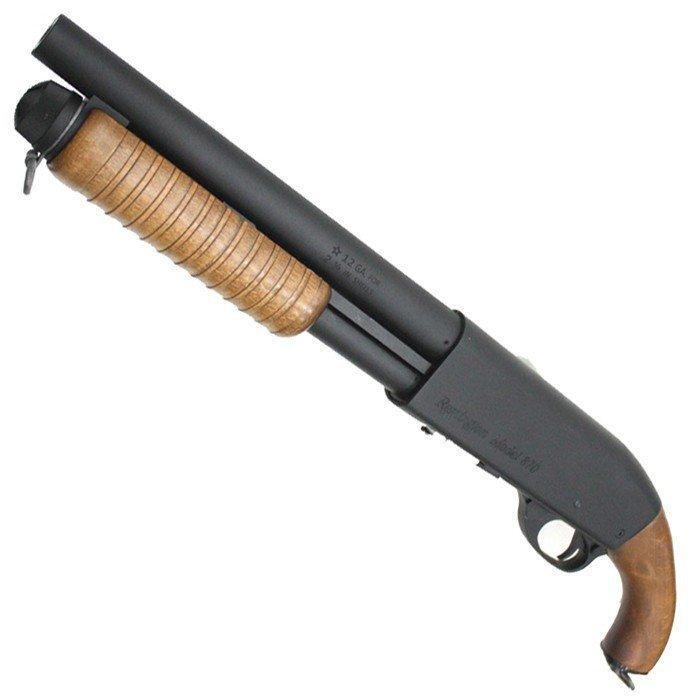 爆買 S&T M870 ソードオフ リアルウッド エアーショットガン