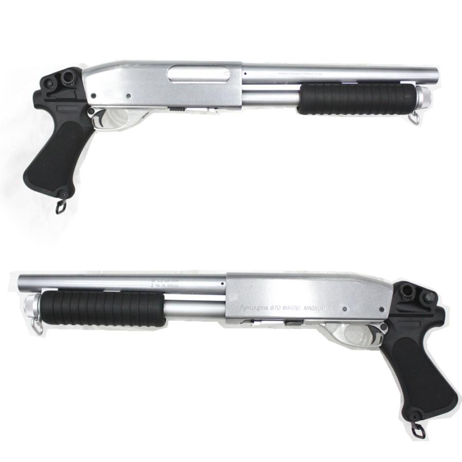 S&T M870 ショットガン S&T M870 ショート エアーショットガンSV/BK : ガンモール大阪