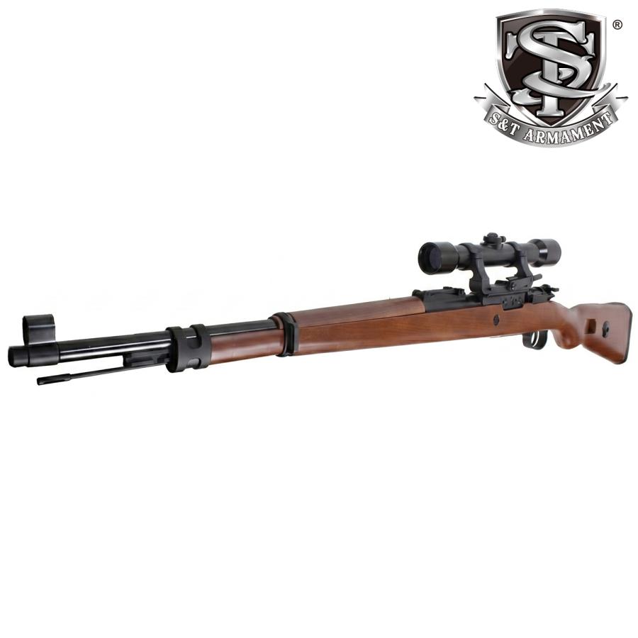 S&T Kar98k Another Ver, エアーコッキングライフル フェイクウッド