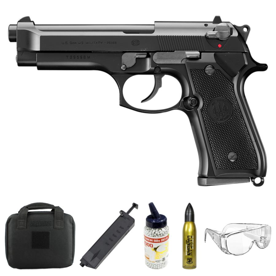 ガスガン入門6点セット】東京マルイ ガスブローバック M92F ミリタリー