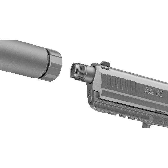 【タイムセール4/30まで】【東京マルイ】ガスブローバック HK45 タクティカル サイレンサー付 BK_2