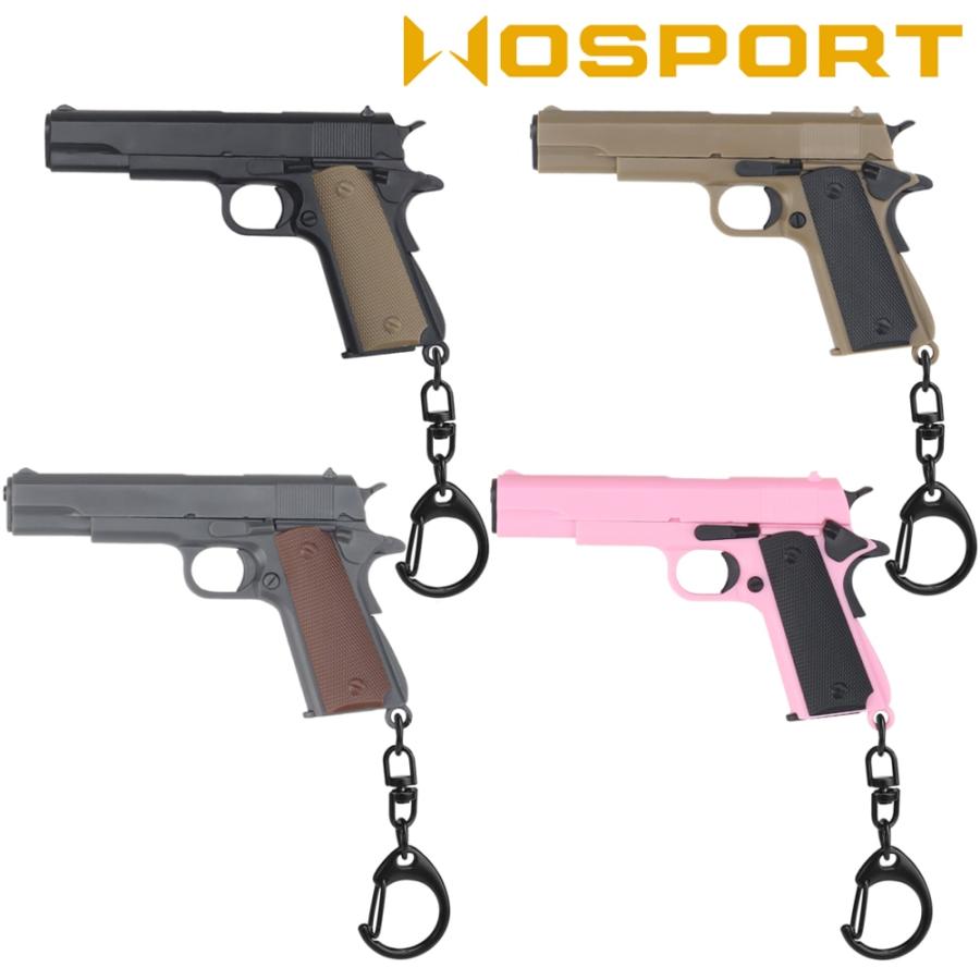 WOSPORT 1/4スケール 1911 キーチェーン（各カラーあり） : ガンモール