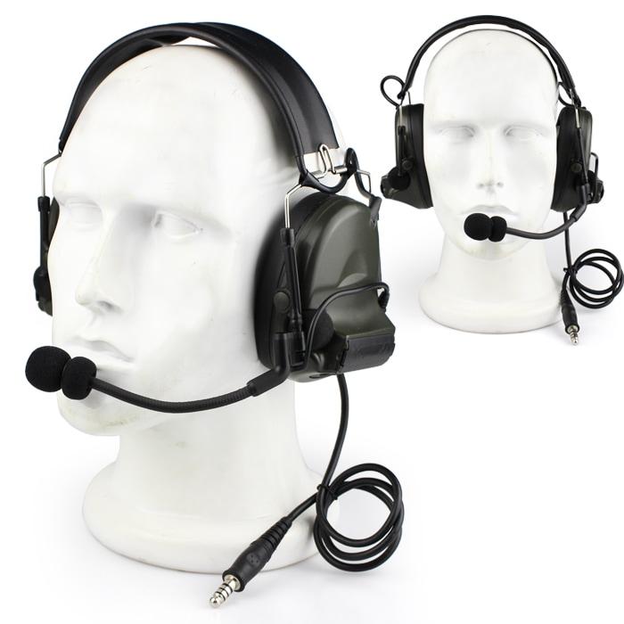WOSPORT COMTAC2タイプ ヘッドセット BKの画像