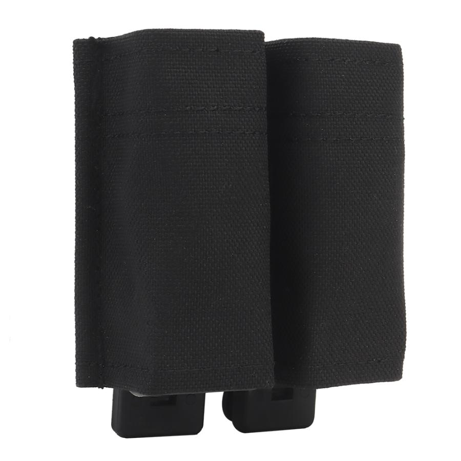 SOE 現用 ダブルマガジンポーチ OD/BLK 未使用新品 爆買 WOSPORT ESSTACタイプ 45ACP マガジンポーチ ダブル BK
