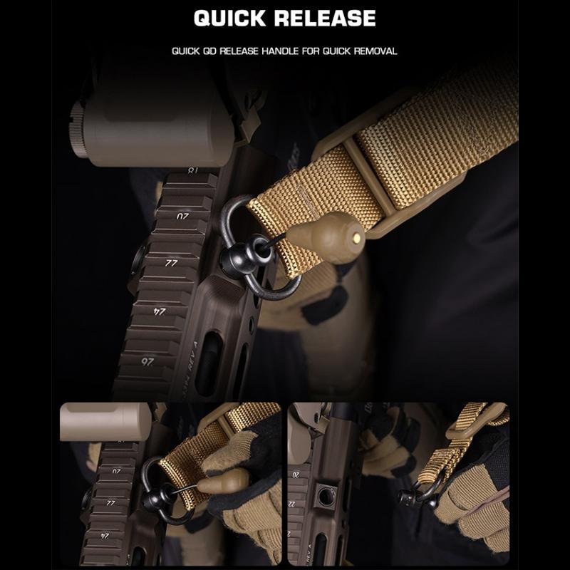 WOSPORT BFG Vickersタイプ QD2ポイントスリング（各カラーあり