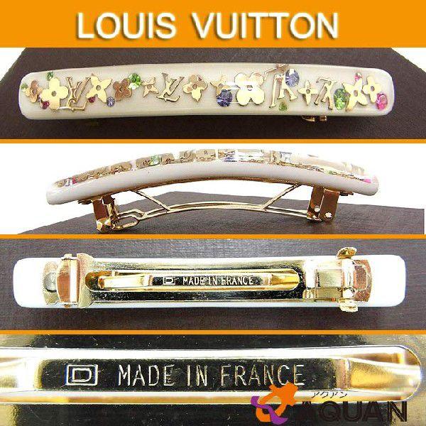 ルイ・ヴィトン アンクルージョンPM ヘアクリップ モノグラム バレッタ