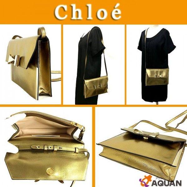 Chloe 大特価セール Chloe クロエ レイチェル リボン 2WAY 斜めがけ  