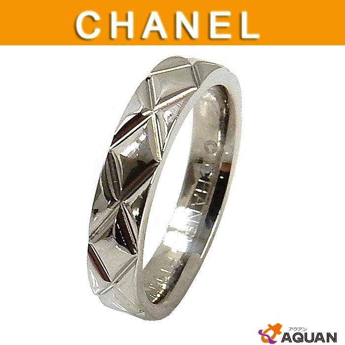 CHANEL CHANEL シャネル マトラッセ リング 指輪 PT950 プラチナ CHANEL CHANEL シャネル マトラッセ リング 指輪 PT950 プラチナ