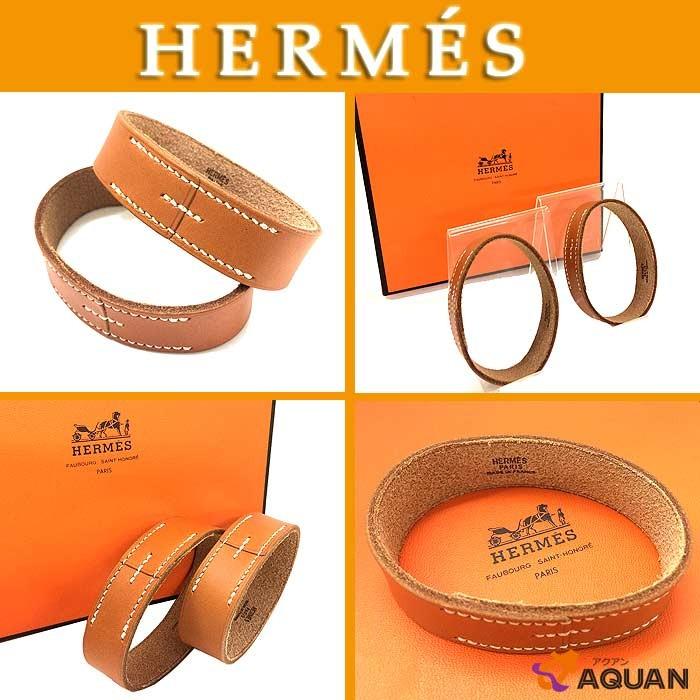 HERMES エルメス プールトゥール ブレスレット 二連セット 
