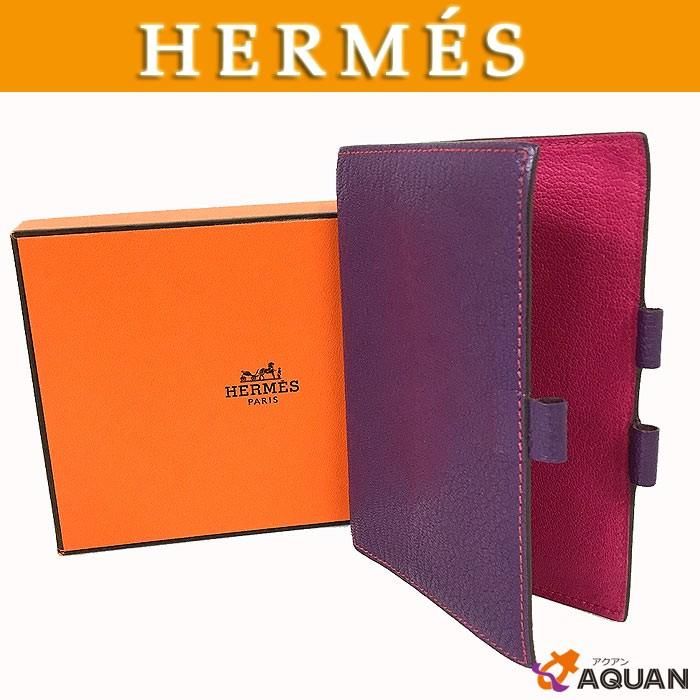 HERMES HERMES エルメス 手帳カバー アジェンダ ヴィジョン レザー  