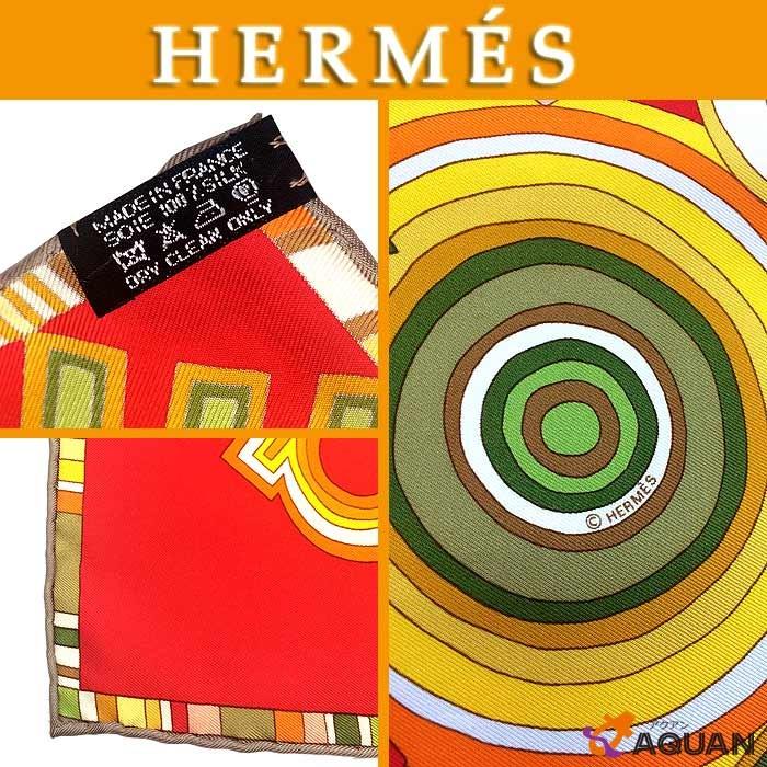 HERMES エルメス カレ90 大判スカーフ カレ スカーフ 混沌 