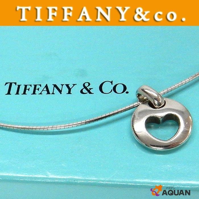 セール TIFFANY&CO. ティファニー ハート オメガネックレス チョーカー