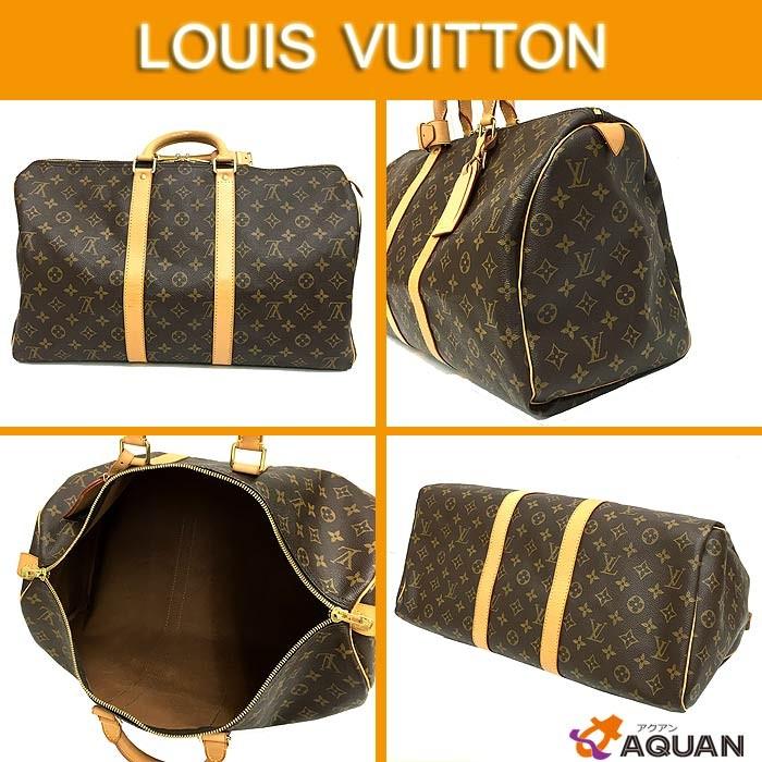 LOUIS　VUITTON　ルイヴィトン　モノグラム　キーポール45　ボストンバッグ　旅行バッグ　M41428 　送料込み｜aquankyoya｜02