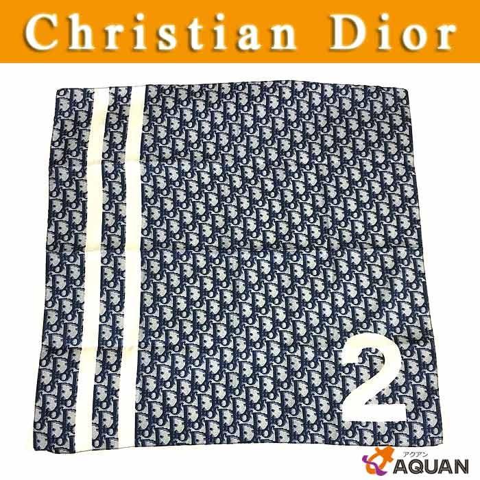 Christian Dior クリスチャンディオール ディオール スカーフ トロッター カレ ネイビー 9499 ブランド 着物館アクアン京や 通販 Yahoo ショッピング