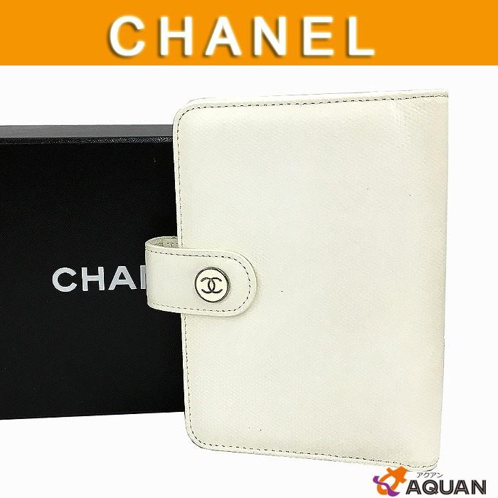 CHANEL CHANEL シャネル 手帳カバー アジェンダ ココマーク ボタン  