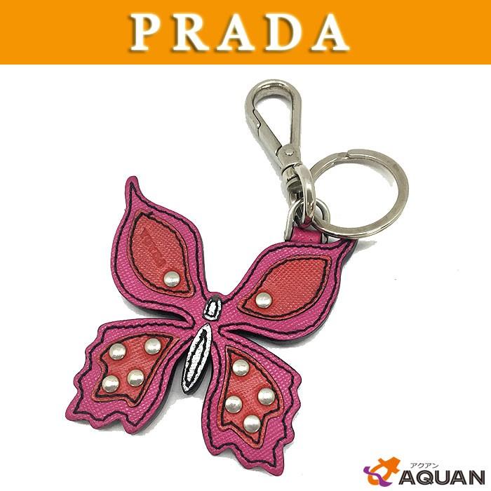 CANAPA PRADA プラダ キーリング キーホルダー バッグチャーム CANAPA PRADA プラダ キーリング キーホルダー バッグチャーム
