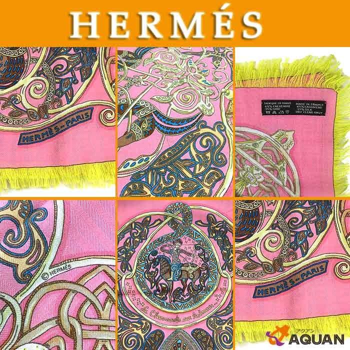 セール HERMES エルメス カレ90 La Charmante aux Animaux 動物の楽園 