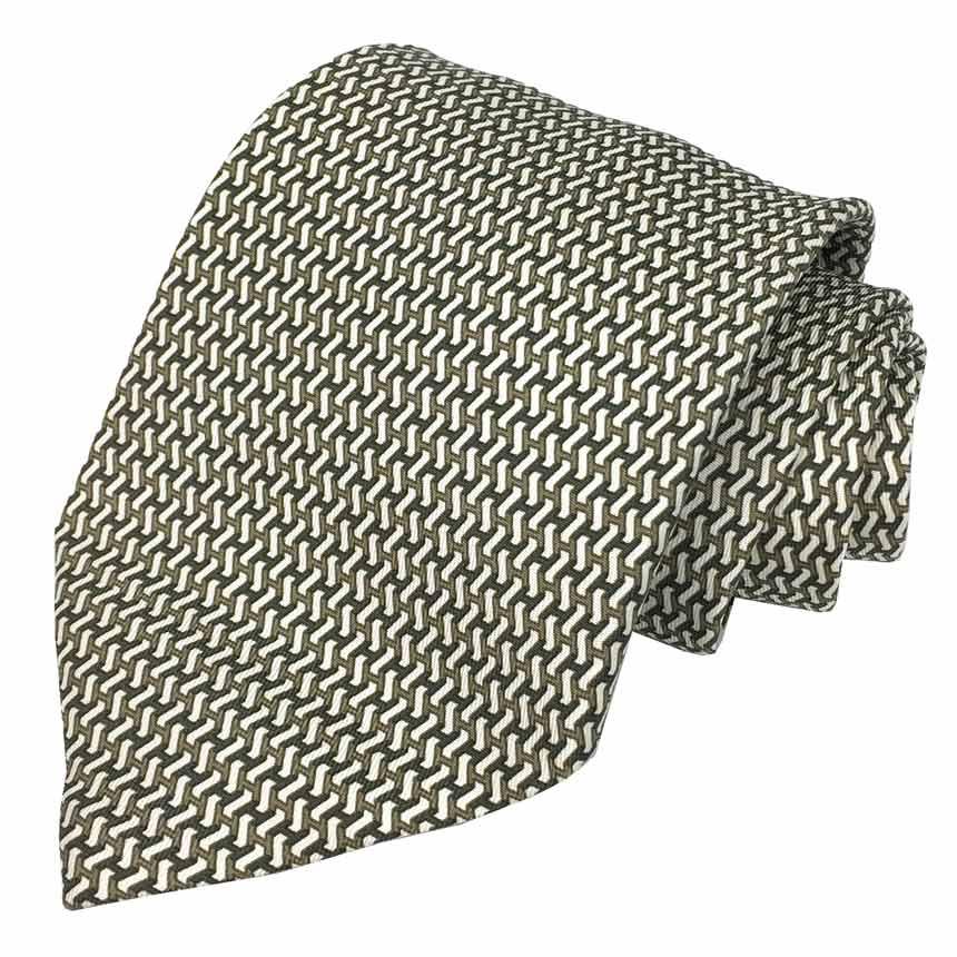 HERMES エルメス ネクタイ CRAVATE 9.1CMS ONDEE DE H005503T 01 H柄 