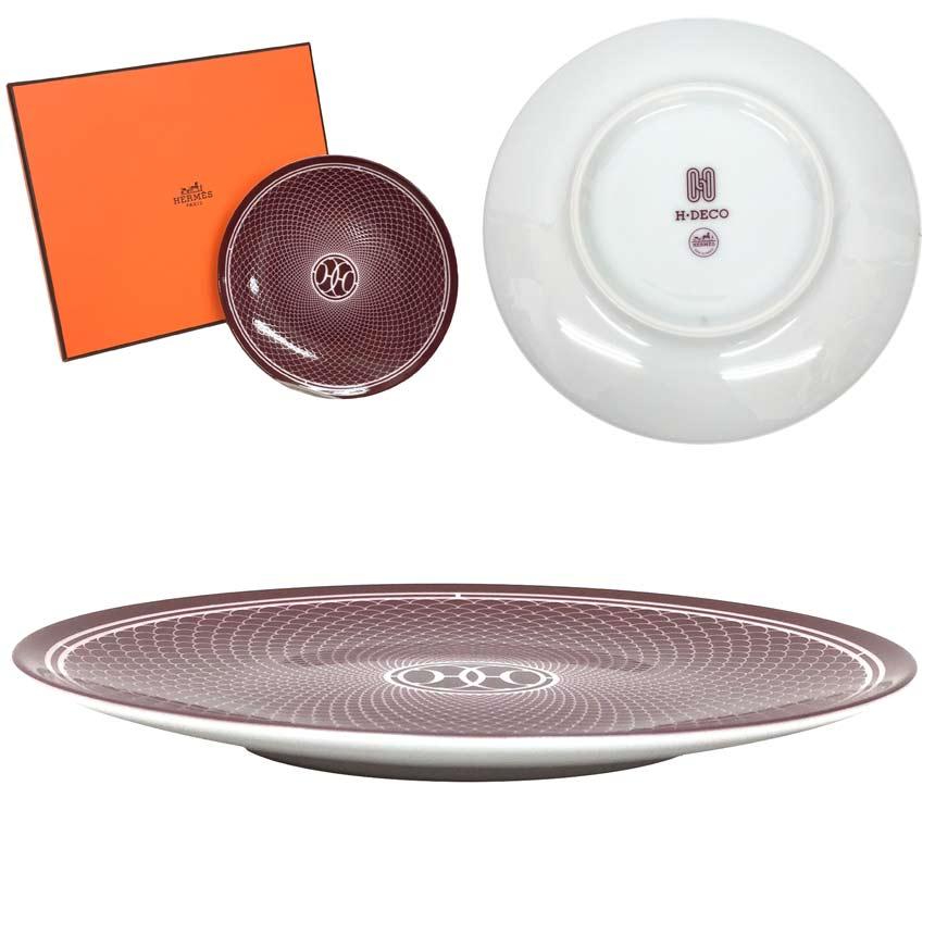 HERMES 未使用 エルメス H Deco アッシュデコ ルージュ パン HERMES 未使用 エルメス H Deco アッシュデコ ルージュ パン