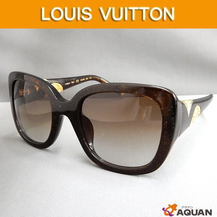 【極美品】ルイヴィトン アイリス PM サングラス モノグラム ラメ 光沢 黒 新品】ルイヴィトンLOUIS VUITTON アイリスPM サングラス