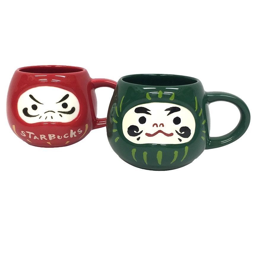 スターバックス 希少 Starbucks マグだるま2個セット 初代 スターバックス 希少 Starbucks マグだるま2個セット 初代