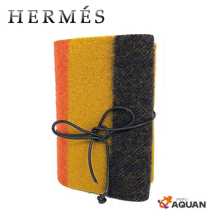 HERMES HERMES エルメス ロカバール ブックカバー レア物 ノートカバー 