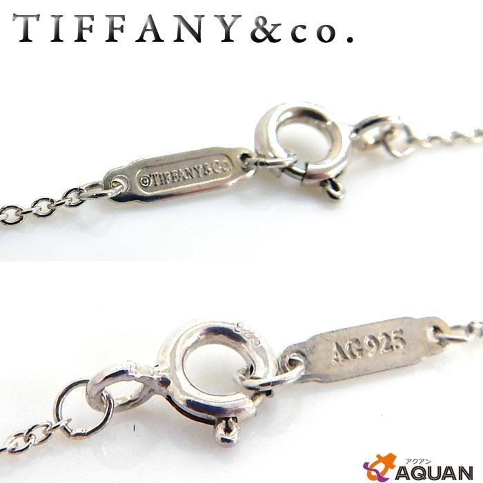 TIFFANY&Co．　ティファニー　リターントゥダブルハート　ネックレス　ペンダント　ハート　水色　シルバー　Ag925　アクセサリー