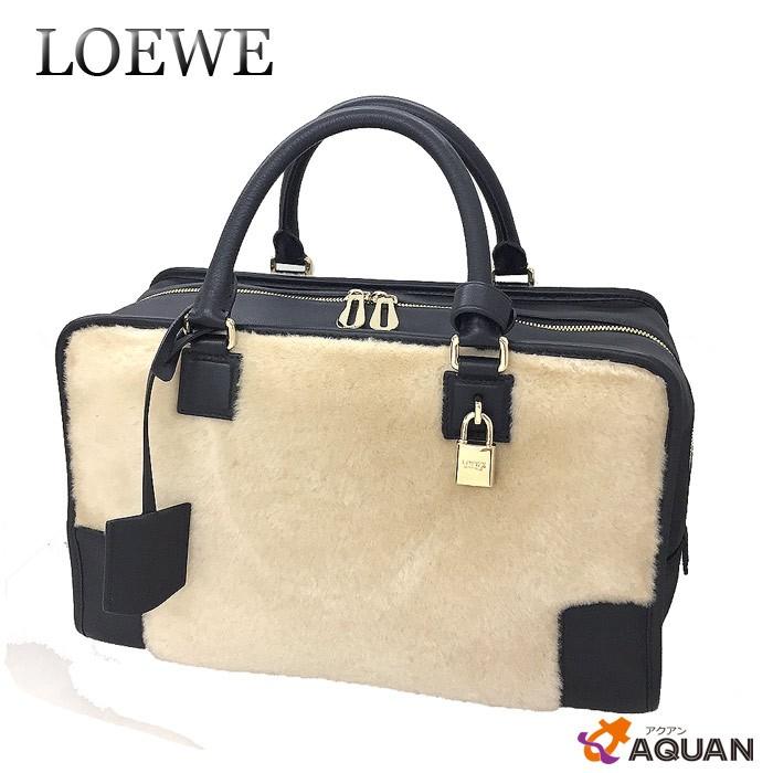 LOEWE ロエベ アマソナ アマソナ35 ムートン 352.99BA22 レザー LOEWE ロエベ アマソナ アマソナ35 ムートン 352.99BA22 レザー