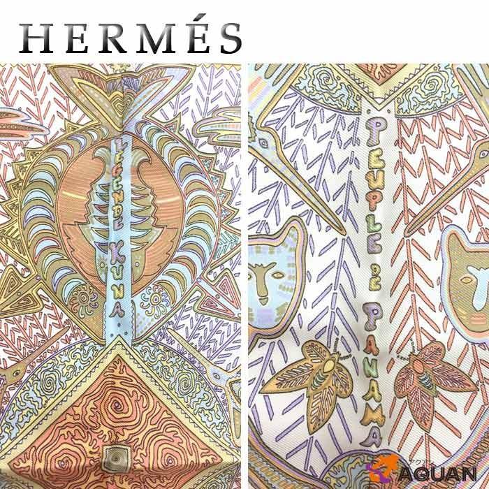 エルメス カレ45 パナマのクナ族の伝説 スカーフ