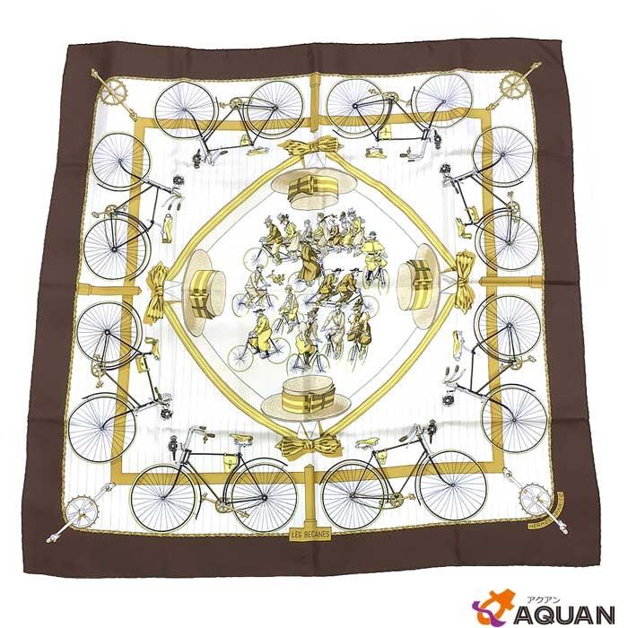 HERMES HERMES エルメス カレ90 スカーフ LES BECANES ラ HERMES HERMES エルメス カレ90 スカーフ LES BECANES ラ