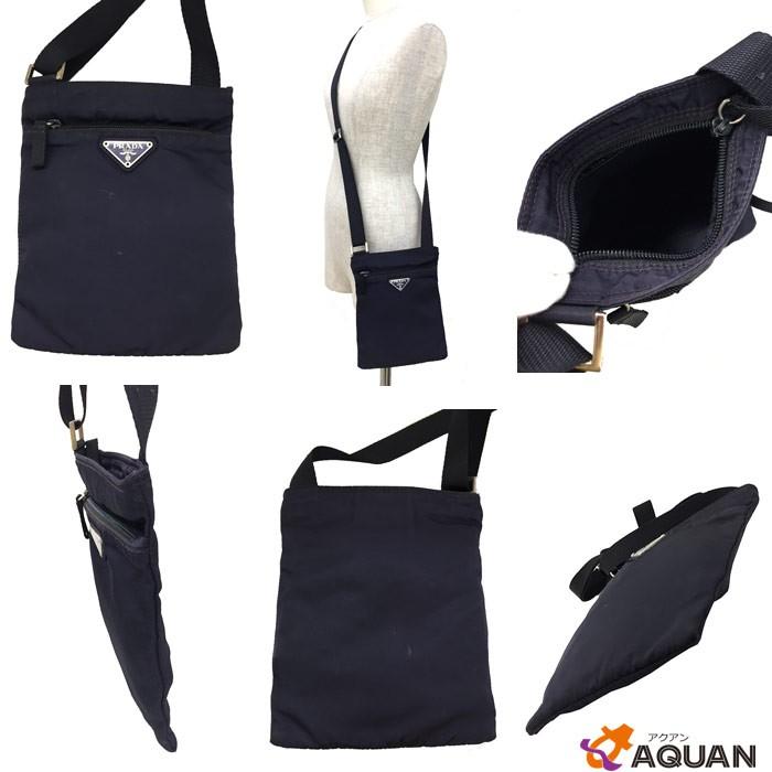 PRADA PRADA プラダ 斜め掛けショルダーバッグ ポシェット ミニ PRADA PRADA プラダ 斜め掛けショルダーバッグ ポシェット ミニ