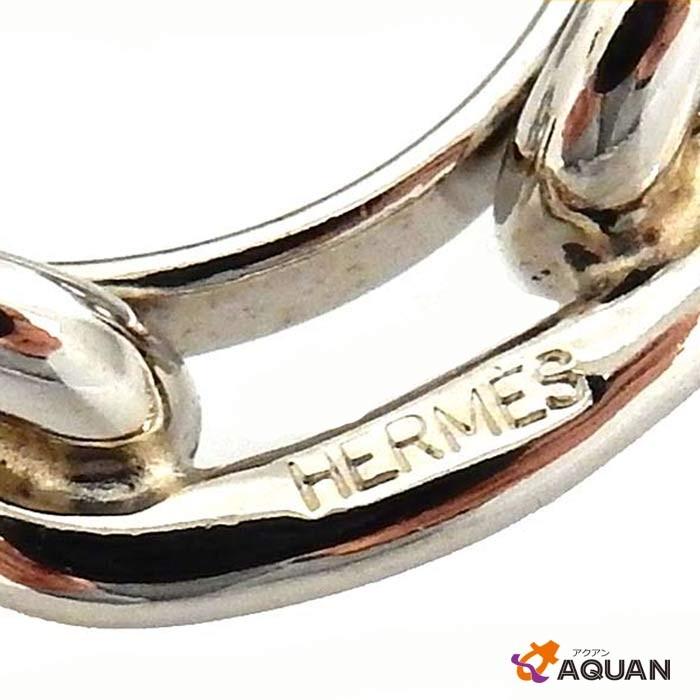 HERMES　エルメス　シェーヌダンクル　　スカーフリング　スカーフ留め　シルバーカラー　aq2313｜aquankyoya｜03