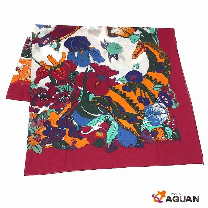 セール レア物 HERMES エルメス パレオ 大判 ストール ショール