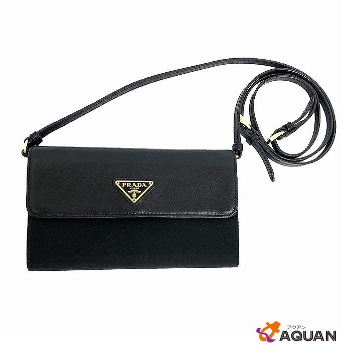 PRADA PRADA プラダ ウォレットショルダーバッグ ポシェット PRADA PRADA プラダ ウォレットショルダーバッグ ポシェット