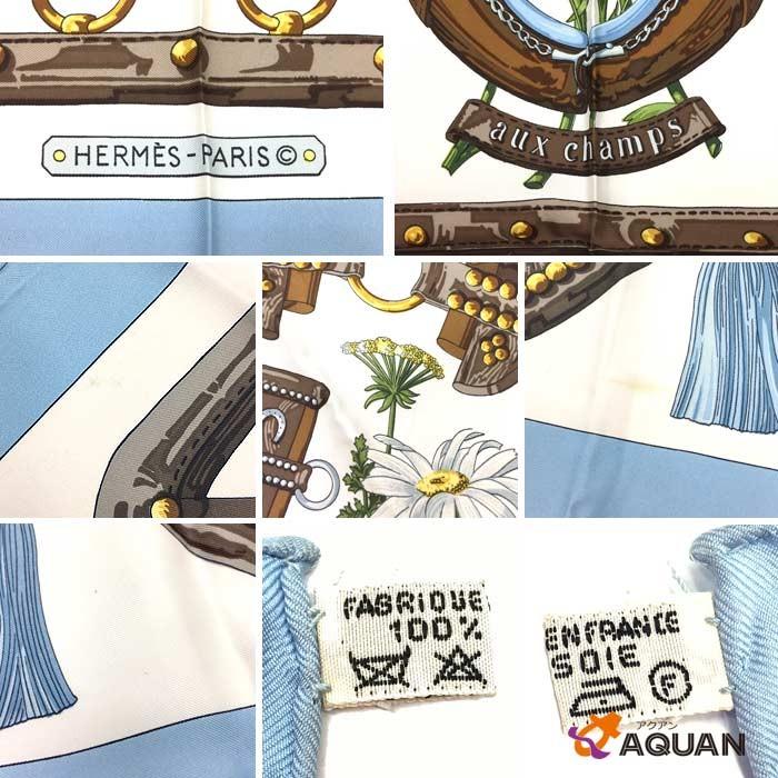 大特価 HERMES エルメス カレ90 スカーフ AUX CHAMPS フィールドヘ 大特価 HERMES エルメス カレ90 スカーフ AUX CHAMPS フィールドヘ