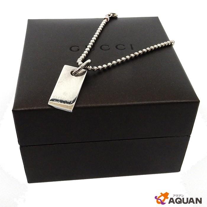 GUCCI GUCCI グッチ IDプレートボールチェーンブレスレット GUCCI GUCCI グッチ IDプレートボールチェーンブレスレット