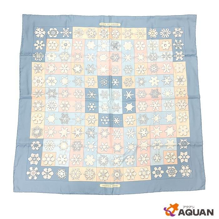 HERMES HERMES エルメス カレ90 スカーフ FEUX DE L 