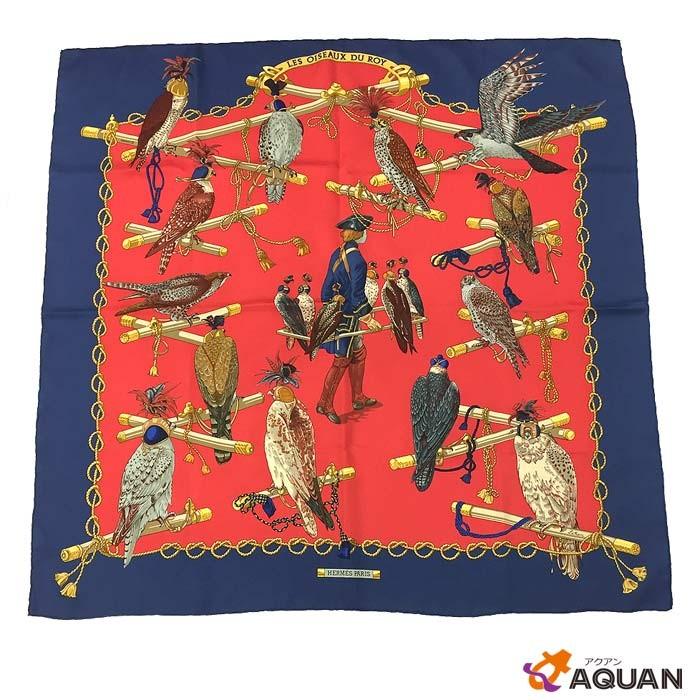 セール HERMES エルメス カレ90 スカーフ LES OISEAUX DU ROY 王の鳥 