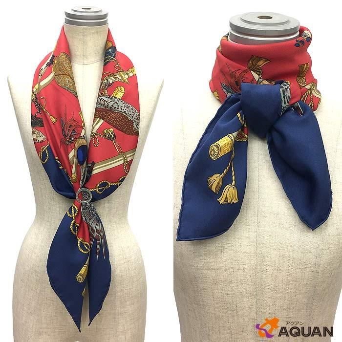 セール HERMES エルメス カレ90 スカーフ LES OISEAUX DU ROY 王の鳥 