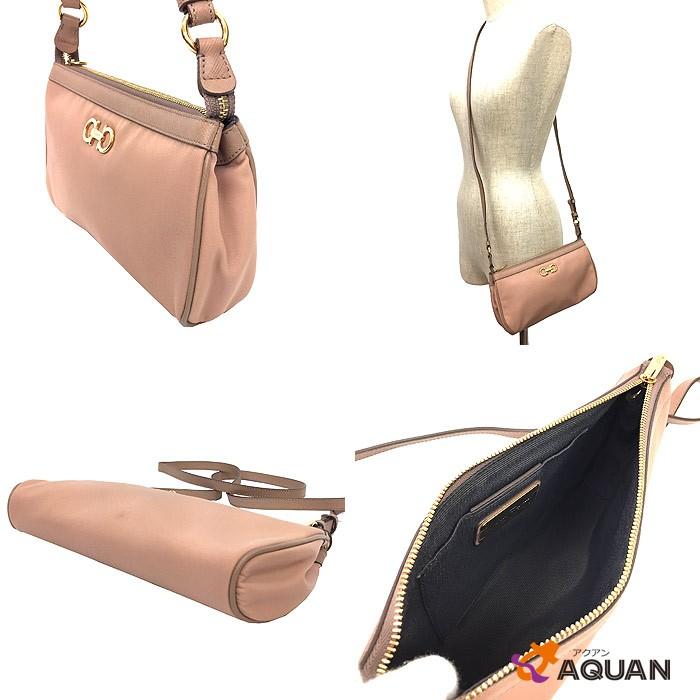 セール Salvatore Ferragamo フェラガモ ガンチーニ ポシェット 斜め 