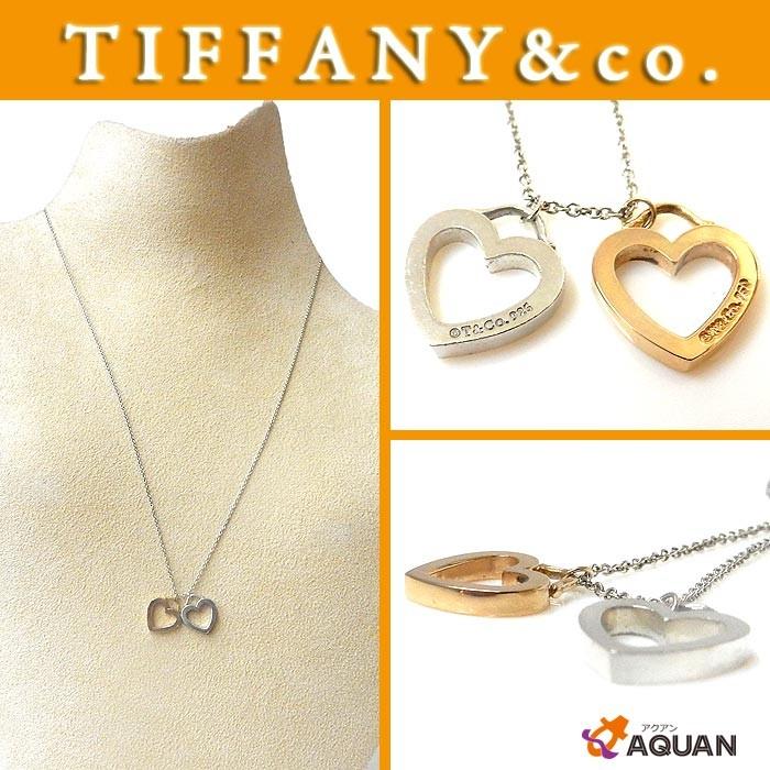 TIFFANY&Co. TIFFANY&CO. ティファニー センチメンタル ダブルハート  