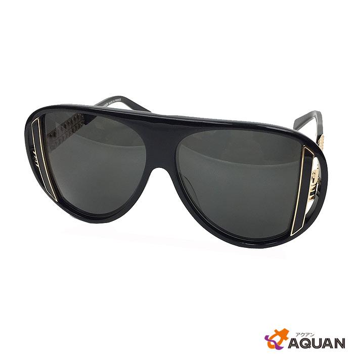 BALMAIN BALMAIN バルマン サングラス BL2061 01 ブラック×ゴールド  