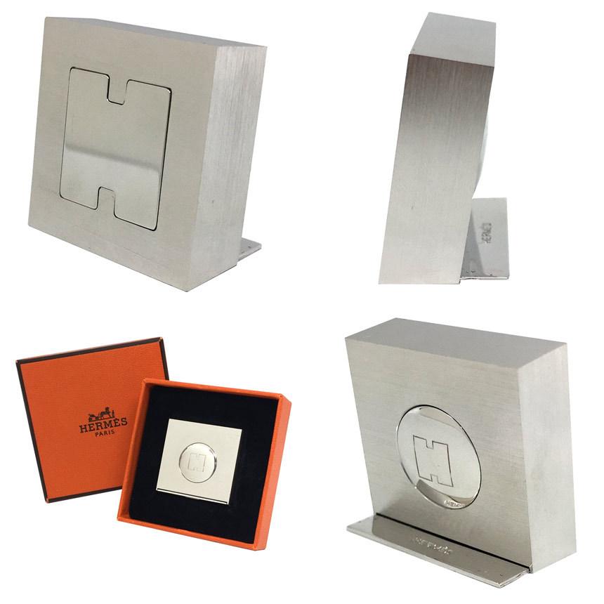 激安アウトレット!】 エルメス HERMES メモスタンド カードスタンド