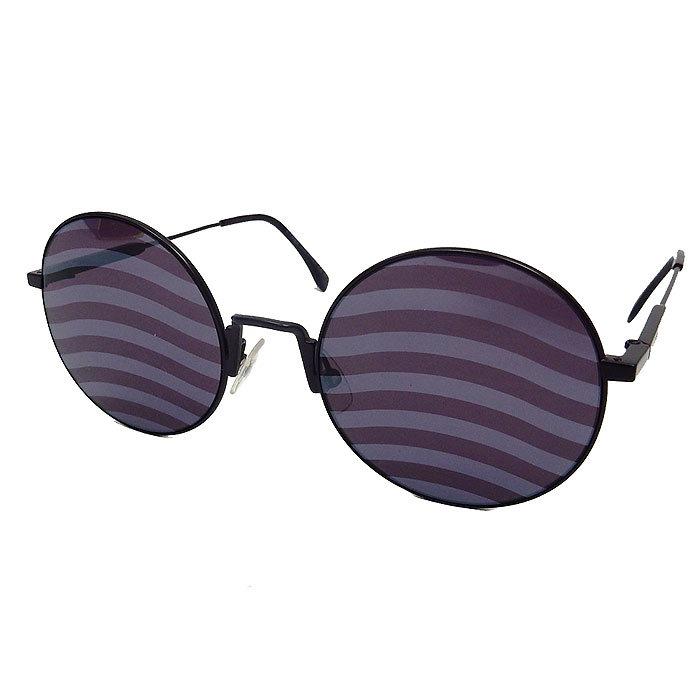 FENDI フェンディ サングラス FF0248-S ラウンド パープルストライプ 
