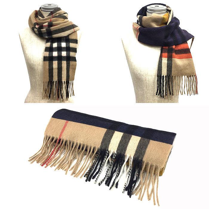 BURBERRY BURBERRY バーバリー マフラー リバーシブル ノヴァ BURBERRY BURBERRY バーバリー マフラー リバーシブル ノヴァ