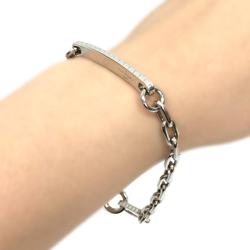 ルイヴィトン Louis Vuitton ブレスレット M 真鍮 シルバー 表記サイズl メンズ ユニセックス アクセサリー 送料込み Aq3713 ブランド 着物館アクアン京や 通販 Yahoo ショッピング